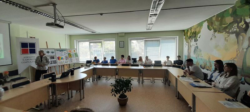 Mokinių projektinių darbų pristatymas 7