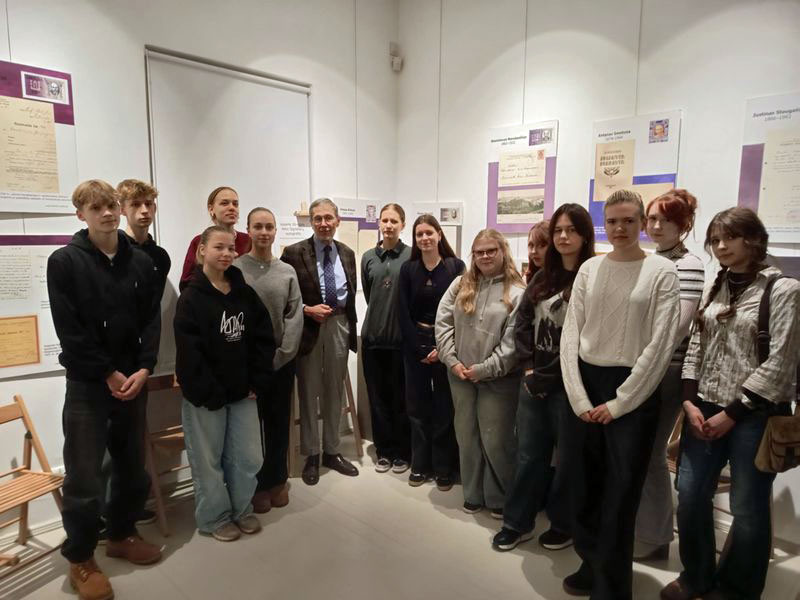 Susitikimas su prof. Liudu Mažyliu