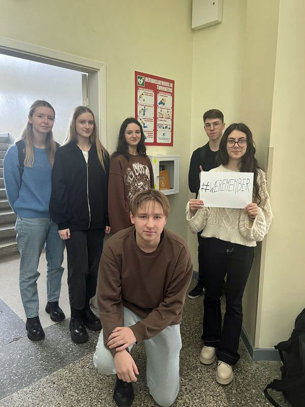 Pasaulinė akcija „Mes prisimename“ 1