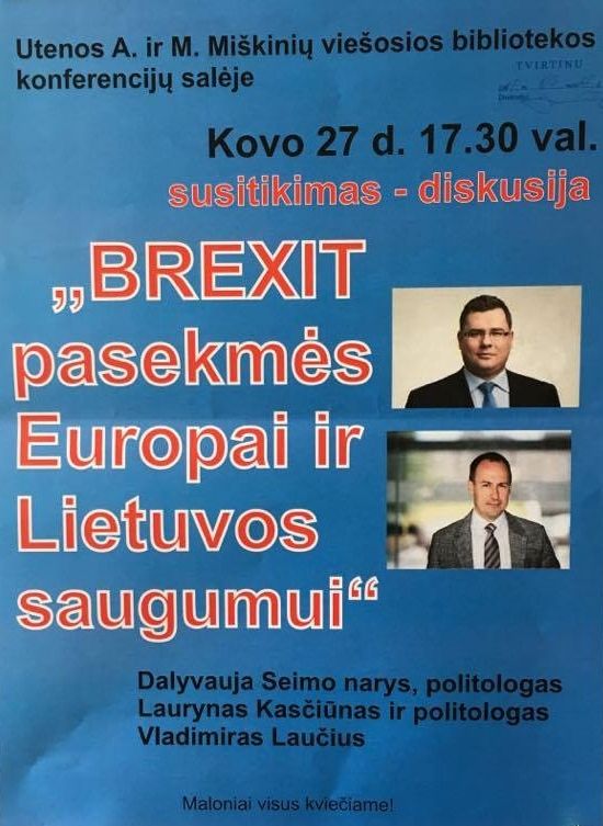 Susitikimas-diskusija su politologais