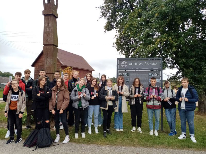 pamokomis apie istoriką A. Šapoką10