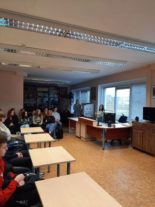 Susitikimas su savanore iš Austrijos 2